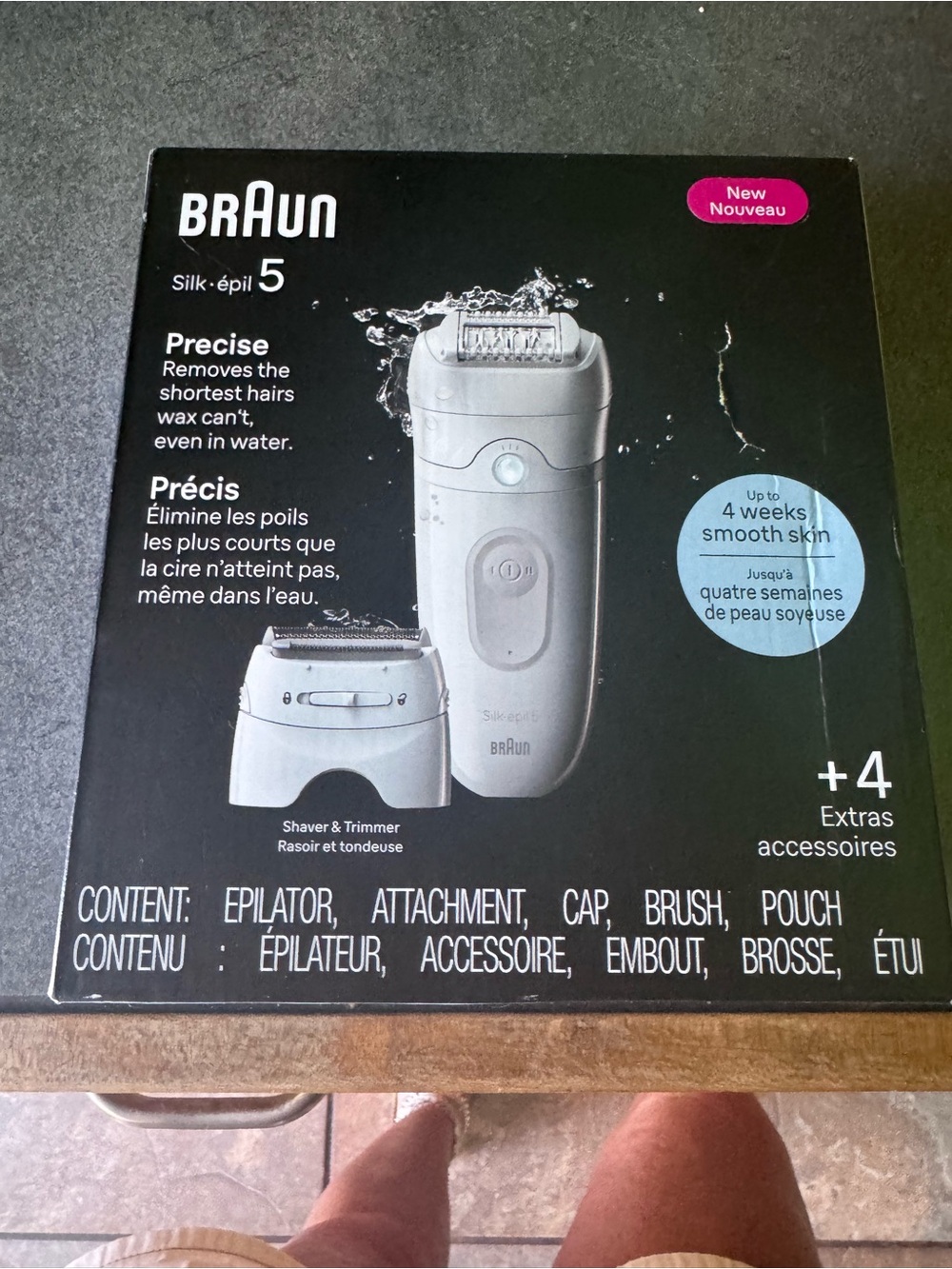 Braun Silk-épil 5 Women's Epilator - White